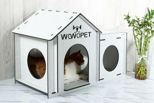 广州宠物屋生产批发厂家,双层结构产品提供玩耍空间