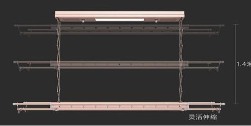 智能家居新宠 曼斯库博电动晾衣架详情评述