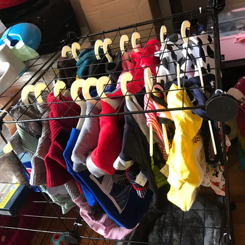 宠物衣架 小泰迪法斗的时尚衣橱管家